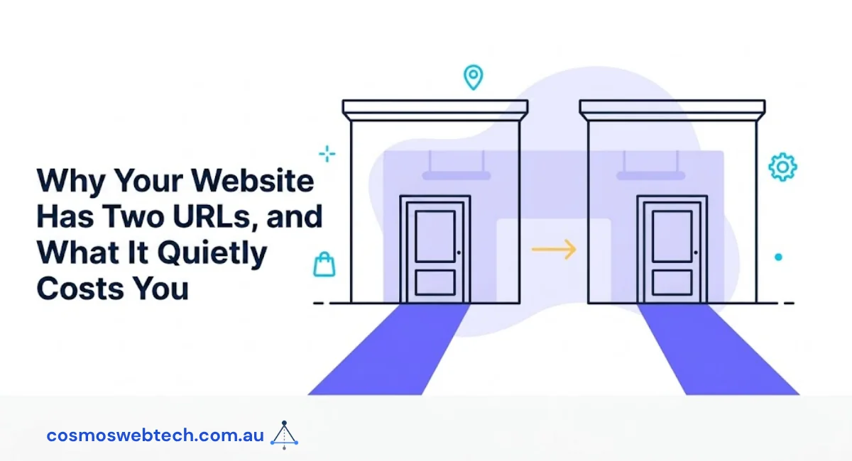 Why Your Website Has Two URLs, and What It Quietly Costs You