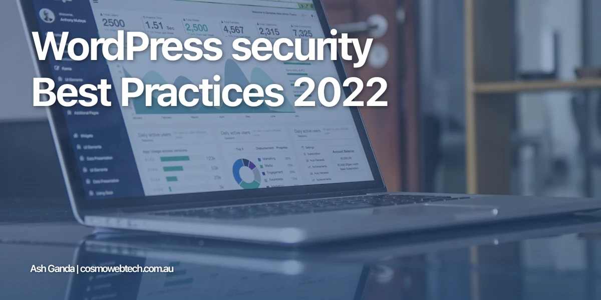 WordPress security Best Practices 2022