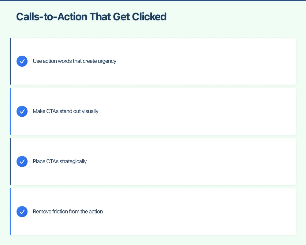 Calls-to-Action That Get Clicked Infographic